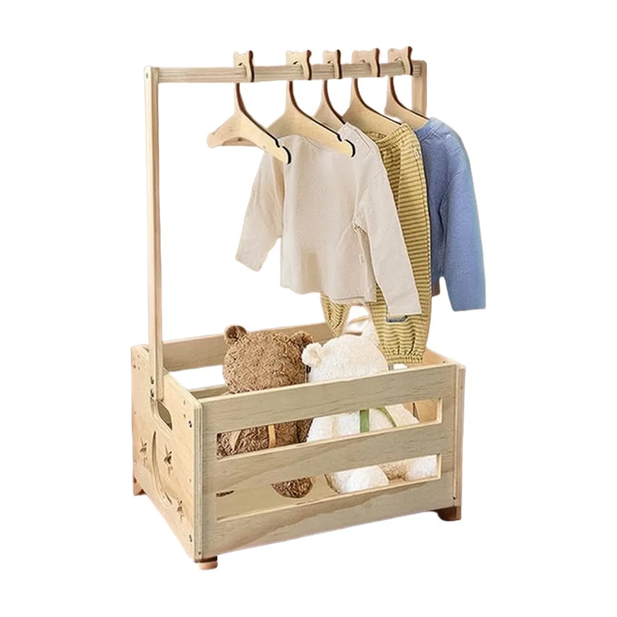 Organizer szafkowy na shower Wieszak organizer na pranie do szafy | Kosz Niemowlęcy Impreza Ujawnienia Płci, Urodziny, Spotkanie Rodzinne, Salon, Sypialnia